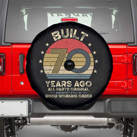Funny 70th Birthday Spare Tire Cover Vintage Retro Built 70 Years Ago