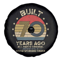 Funny 70th Birthday Spare Tire Cover Vintage Retro Built 70 Years Ago