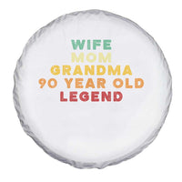 90th Birthday Gifts For Women Spare Tire Cover Wife Mom Grandma 90 Year Old Legend