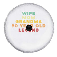 90th Birthday Gifts For Women Spare Tire Cover Wife Mom Grandma 90 Year Old Legend