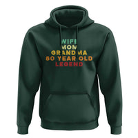 80th Birthday Gifts For Women Hoodie Wife Mom Grandma 80 Year Old Legend