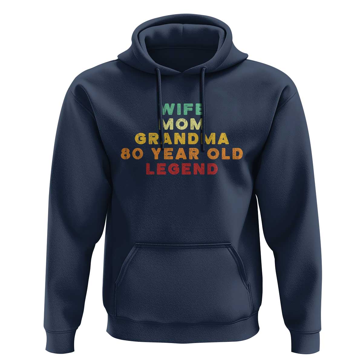 80th Birthday Gifts For Women Hoodie Wife Mom Grandma 80 Year Old Legend