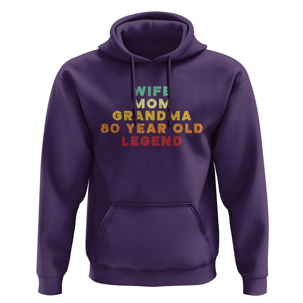 80th Birthday Gifts For Women Hoodie Wife Mom Grandma 80 Year Old Legend