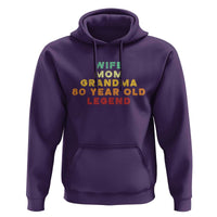80th Birthday Gifts For Women Hoodie Wife Mom Grandma 80 Year Old Legend