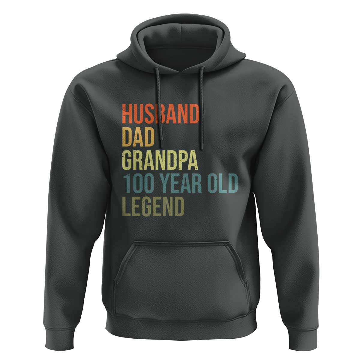 100th Birthday Hoodie Husband Dad Grandpa 100 Year Old Legend
