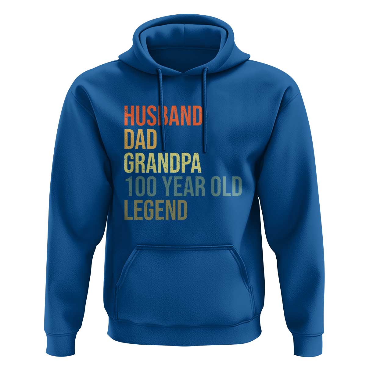 100th Birthday Hoodie Husband Dad Grandpa 100 Year Old Legend