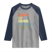 100th Birthday Raglan Shirt Husband Dad Grandpa 100 Year Old Legend