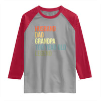 100th Birthday Raglan Shirt Husband Dad Grandpa 100 Year Old Legend