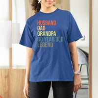 80th Birthday T Shirt For Women Husband Dad Grandpa 80 Year Old Legend