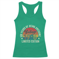 Funny 100th Birthday Racerback Tank Top Vintage 1926 Limited Edition 50 Year Old Bday Gifts