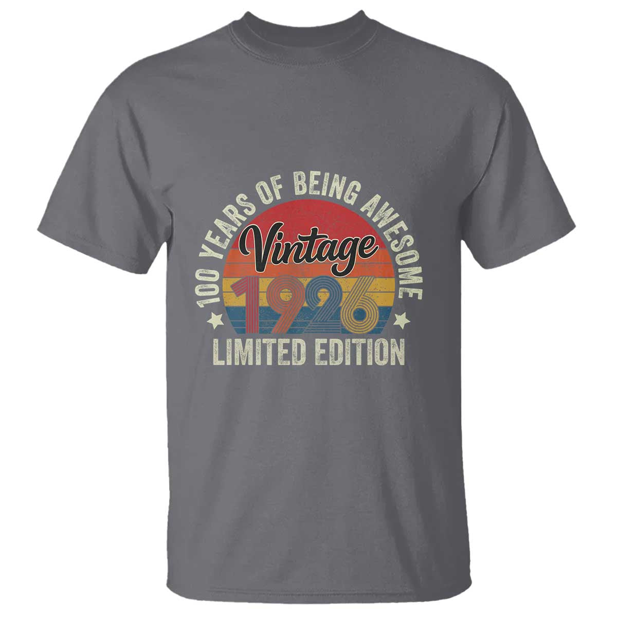 Funny 100th Birthday T Shirt Vintage 1926 Limited Edition 50 Year Old Bday Gifts