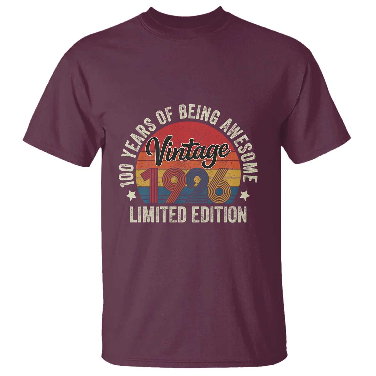 Funny 100th Birthday T Shirt Vintage 1926 Limited Edition 50 Year Old Bday Gifts