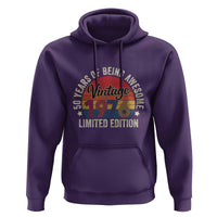 Funny 50th Birthday Hoodie Vintage 1976 Limited Edition 50 Year Old Bday Gifts