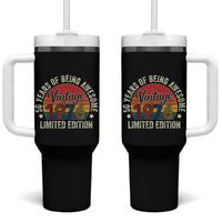 Funny 50th Birthday Tumbler With Handle Vintage 1976 Limited Edition 50 Year Old Bday Gifts