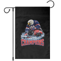 USA Ice Hockey Garden Flag Eagle Dominates Canada 2026 Hockey Champions