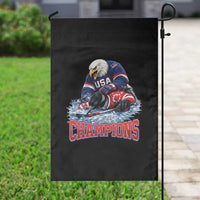 USA Ice Hockey Garden Flag Eagle Dominates Canada 2026 Hockey Champions