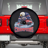 USA Ice Hockey Spare Tire Cover Eagle Dominates Canada 2026 Hockey Champions
