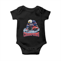 USA Ice Hockey Baby Onesie Eagle Dominates Canada 2026 Hockey Champions