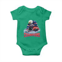 USA Ice Hockey Baby Onesie Eagle Dominates Canada 2026 Hockey Champions