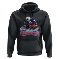 USA Ice Hockey Hoodie Eagle Dominates Canada 2026 Hockey Champions
