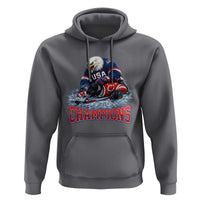 USA Ice Hockey Hoodie Eagle Dominates Canada 2026 Hockey Champions