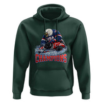 USA Ice Hockey Hoodie Eagle Dominates Canada 2026 Hockey Champions