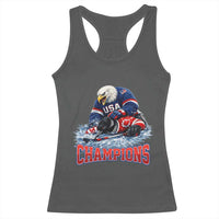 USA Ice Hockey Racerback Tank Top Eagle Dominates Canada 2026 Hockey Champions