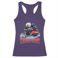 USA Ice Hockey Racerback Tank Top Eagle Dominates Canada 2026 Hockey Champions
