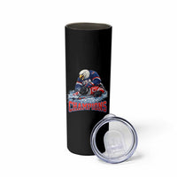 USA Ice Hockey Skinny Tumbler Eagle Dominates Canada 2026 Hockey Champions