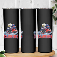 USA Ice Hockey Skinny Tumbler Eagle Dominates Canada 2026 Hockey Champions