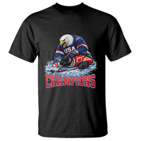 USA Ice Hockey T Shirt Eagle Dominates Canada 2026 Hockey Champions