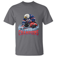 USA Ice Hockey T Shirt Eagle Dominates Canada 2026 Hockey Champions