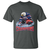 USA Ice Hockey T Shirt Eagle Dominates Canada 2026 Hockey Champions