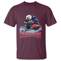 USA Ice Hockey T Shirt Eagle Dominates Canada 2026 Hockey Champions