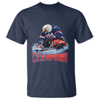 USA Ice Hockey T Shirt Eagle Dominates Canada 2026 Hockey Champions