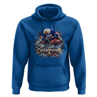 USA Ice Hockey Hoodie Eagle Dominates Canada 2026 Hockey Champions Graphic