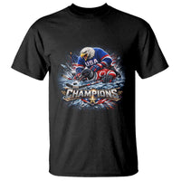 USA Ice Hockey T Shirt Eagle Dominates Canada 2026 Hockey Champions Graphic