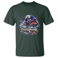 USA Ice Hockey T Shirt Eagle Dominates Canada 2026 Hockey Champions Graphic