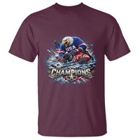 USA Ice Hockey T Shirt Eagle Dominates Canada 2026 Hockey Champions Graphic