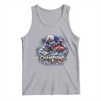 USA Ice Hockey Tank Top Eagle Dominates Canada 2026 Hockey Champions Graphic