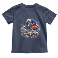 USA Ice Hockey Toddler T Shirt Eagle Dominates Canada 2026 Hockey Champions Graphic
