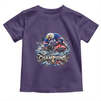USA Ice Hockey Toddler T Shirt Eagle Dominates Canada 2026 Hockey Champions Graphic
