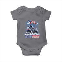 USA Ice Hockey Baby Onesie Hockey Champions 2026 USA Players Raising Flag On Ice