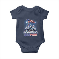 USA Ice Hockey Baby Onesie Hockey Champions 2026 USA Players Raising Flag On Ice
