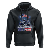 USA Ice Hockey Hoodie Hockey Champions 2026 USA Players Raising Flag On Ice