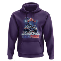 USA Ice Hockey Hoodie Hockey Champions 2026 USA Players Raising Flag On Ice