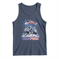USA Ice Hockey Tank Top Hockey Champions 2026 USA Players Raising Flag On Ice