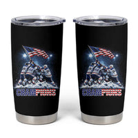USA Ice Hockey Tumbler Cup Hockey Champions 2026 USA Players Raising Flag On Ice