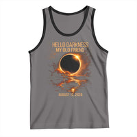 Solar Eclipse 2026 Tank Top Hello Darkness 12 August 2026 Totality Gift