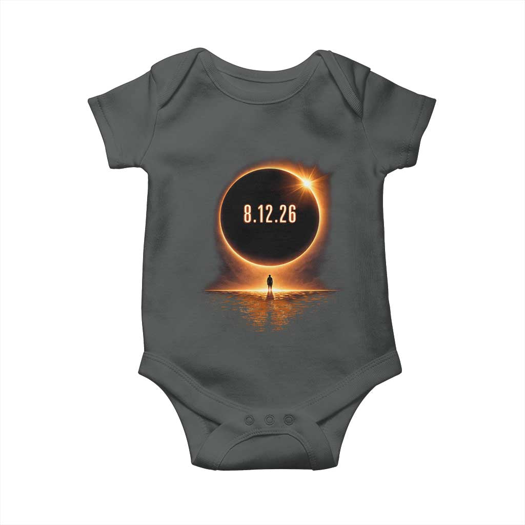 Total Solar Eclipse 2026 Baby Onesie August 12th Totality Gift